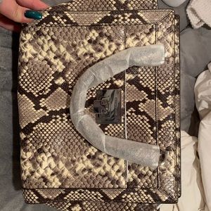 Michael Kors Snakeskin Satchel ***NWT***